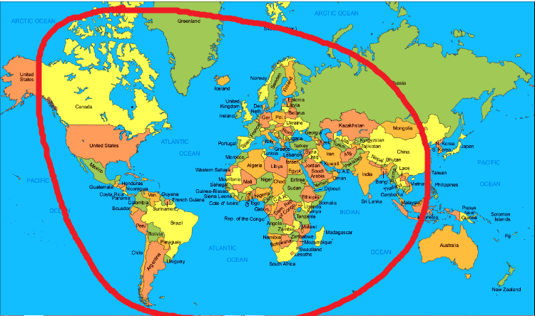 CERCADOS: En rojo el cerco que delimita la zona en la que se encuentran los prófugos