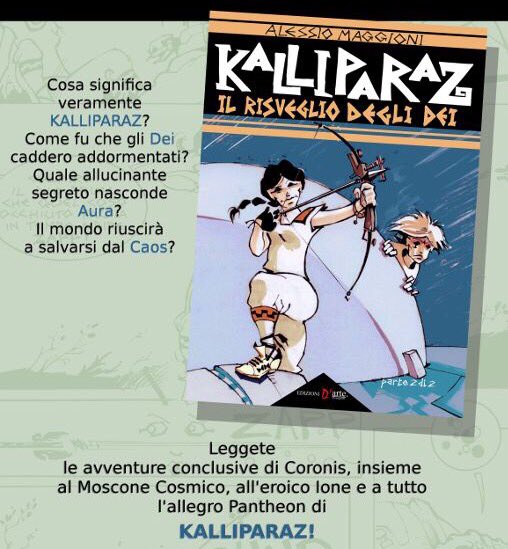 FumettiAlCubo's tweet photo. KALLIPARAZ, IL RISVEGLIO DEGLI DEI. Vol. 2. @FumettiAlCubo @Algraeditore https://t.co/As3sGtUAq5