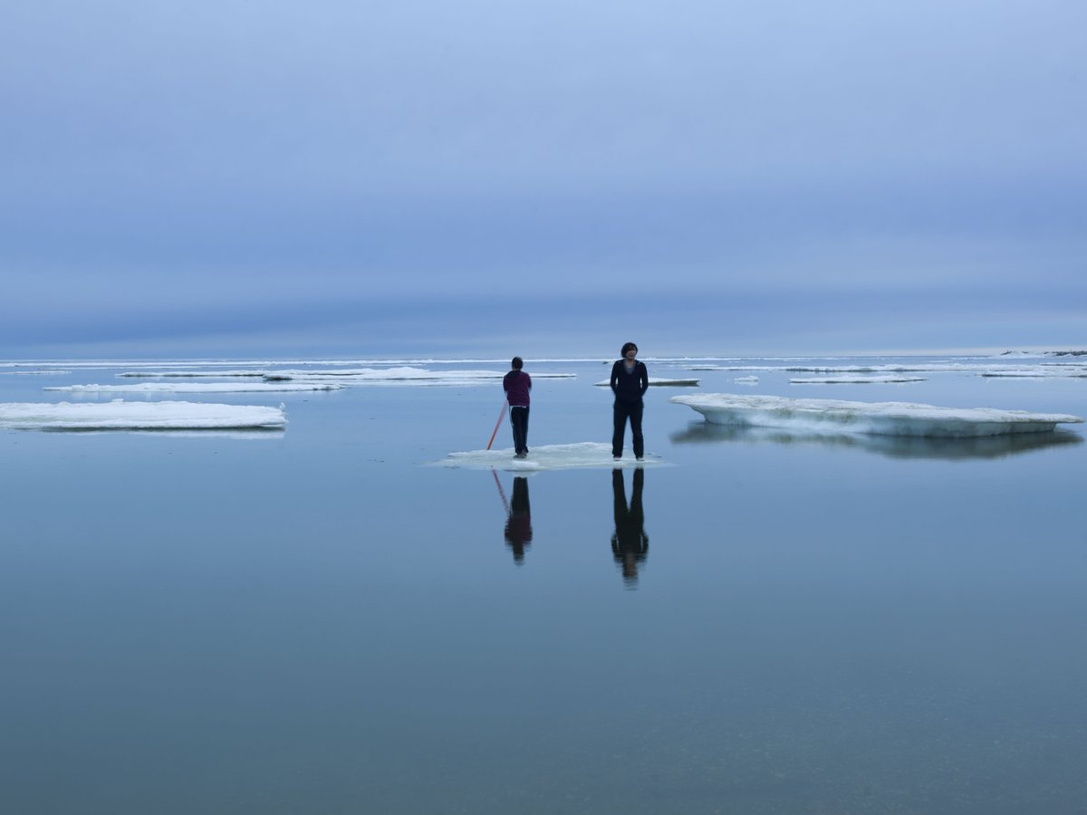 MagnumPhotos's tweet photo. #YearinPictures: A couple on Nome's beach front. From "There's No Place Like Nome." #Alaska. USA. 2015. © #AlecSoth https://t.co/UybasRnw5v