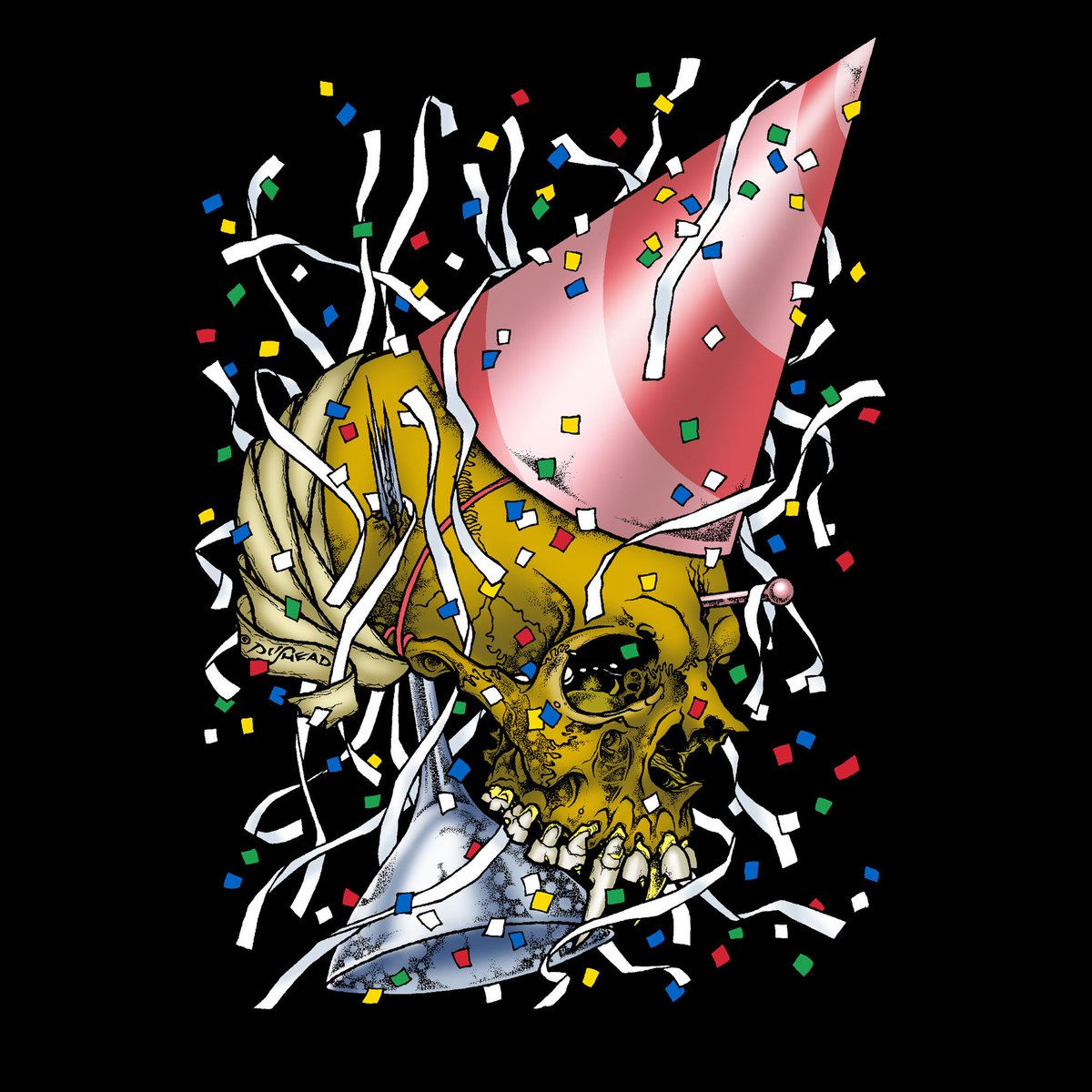 Metallica's tweet image. Happy New Year!