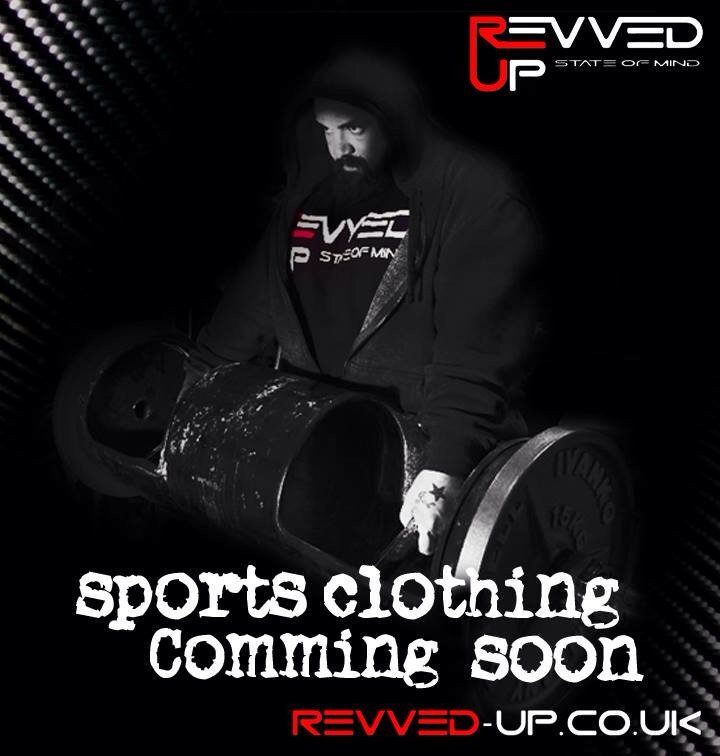 revvedupuk's tweet photo. Revved up clothing coming soon. #sportsclothing #gymcrazy #lookgoodfeelgood #strongman #gym #crossfit #xfit #strong https://t.co/JlHPERQDyz