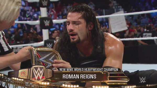 Shady926's tweet photo. @JoDresbach @HandyRed @RomannReignsWWE @romanreigns568 MIGHT GET THE FIRST ONE KNOCKED OFF HIS FACE..LOL https://t.co/S80dibbPQ5