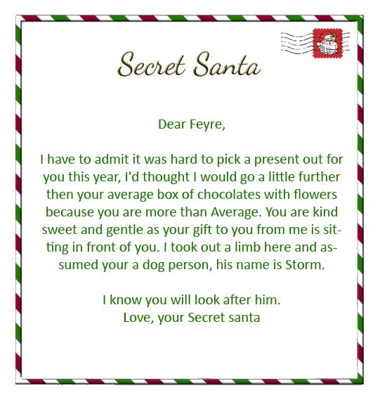 PanemsSanta's tweet image. #PanemsSecretSanta Dear @TenaciousNymph, here's a little present that got in a little late. Enjoy!