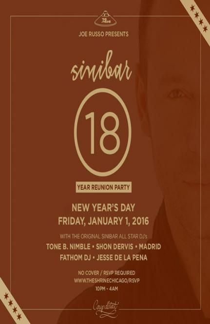 fusicology's tweet photo. #Tonight #Chicago #Sinibar 18yrReunion #NewYear Party @ShonDervis @FathomDj @theshrinechi https://t.co/iYPPvFb6Yo https://t.co/tTdS10BabA