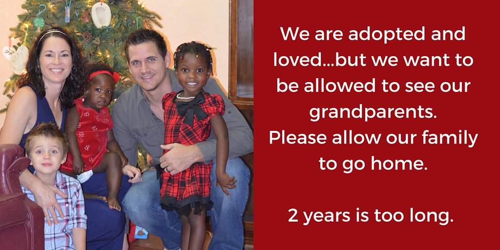 loriresmer's tweet photo. @AmbMicheleBond Here is our family at Christmas. We were longing to be with our family in TN. Help bring us home! https://t.co/S2a6onwa6l