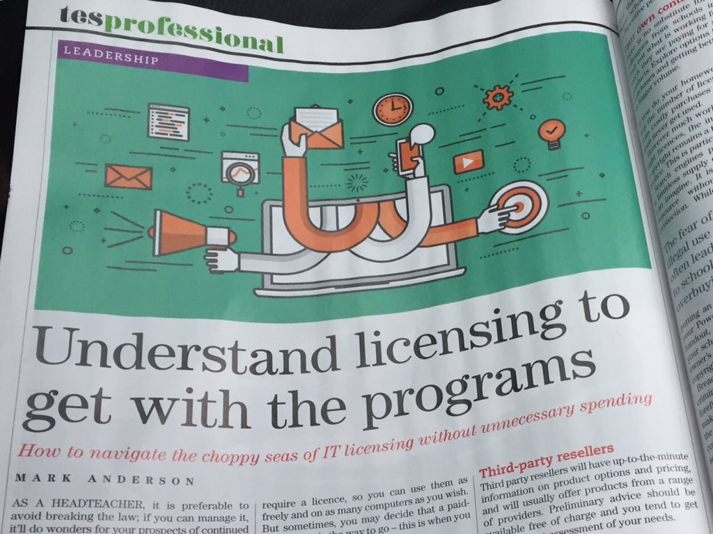 ICTEvangelist's tweet image. Excited to have another article in the @tes again today. Thanks! 

cc @ITLWorldwide @jillberry102