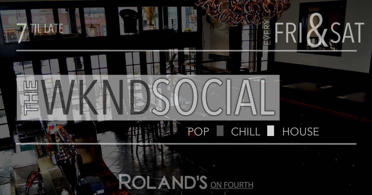 RolandsOnFourth's tweet photo. Let's keep bringing in 2016! Join us tonight for #THEWKND #TGIF #2016 https://t.co/DtGwPq6cFc