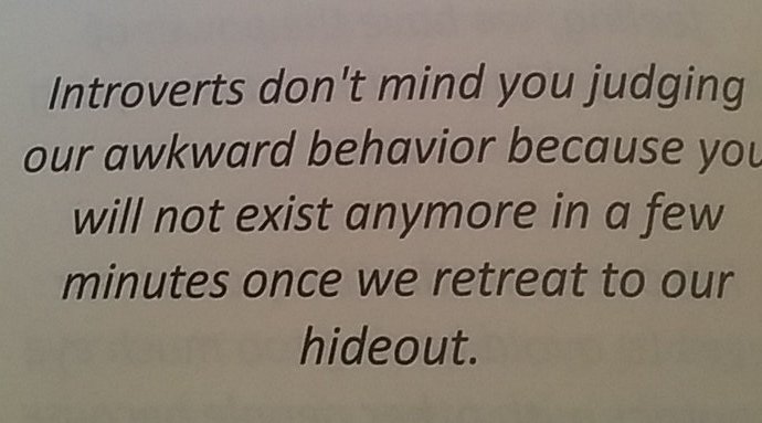 empathintrovert's tweet image. Introverts Fact: From #IntrovertsExplained the book! want a ebook copy today? Text &quot;Introvert&quot; to 6787395474 now