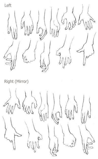 How To Draw Japanese Manga Anime Hand gesture illustration pose collection  Otaku | eBay