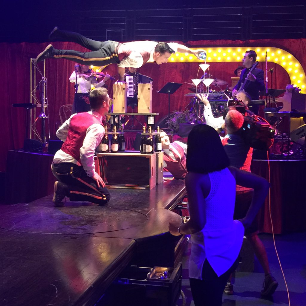 <a href="/nualahafner/">nuala hafner</a> <a href="/sunriseon7/">Sunrise</a> making cocktails #ClubSwizzle style!