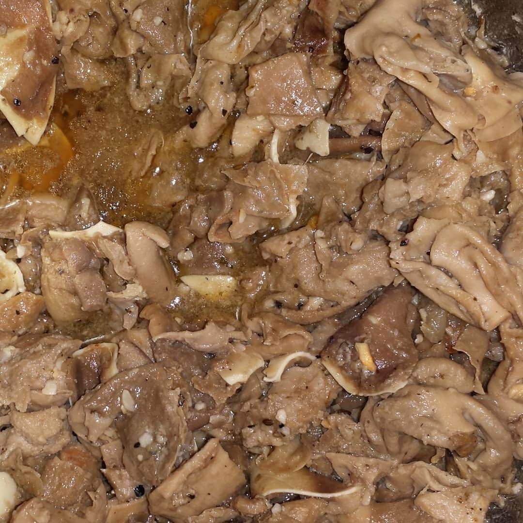 LongJohn06's tweet image. Scratch-n-sniff: #Chitterlings ready!