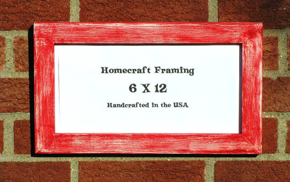 homecraftframi1's tweet photo. ✔❀ #6X12PictureFrame #DistressedPhotoFrame Red White #WeddingPhotoFrame Shabby Chic Gift https://t.co/k171QFGV3E