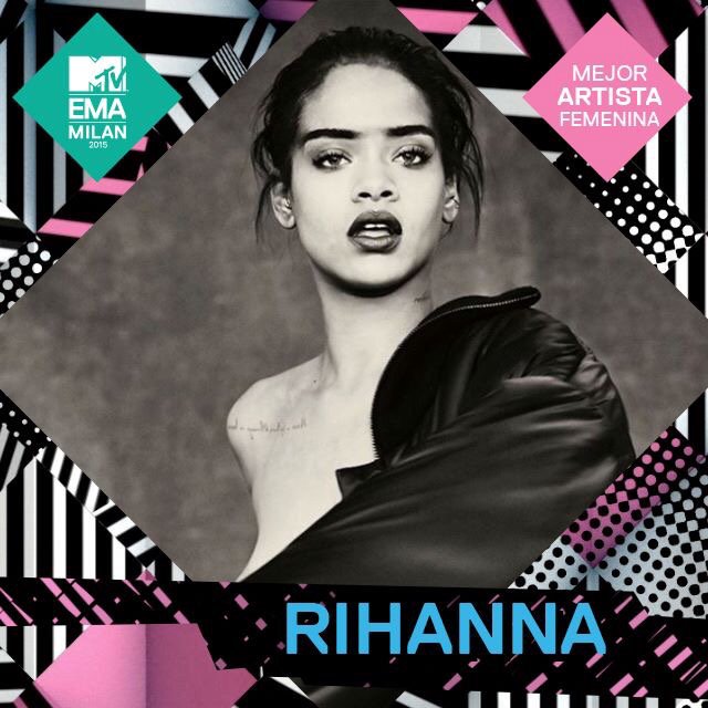 RihannaNavyCOL's tweet photo. Recordemos que #Rihanna fue la ganadora en Mejor Artista Femenina de los #EMAs2015 https://t.co/leFktCnAh0
