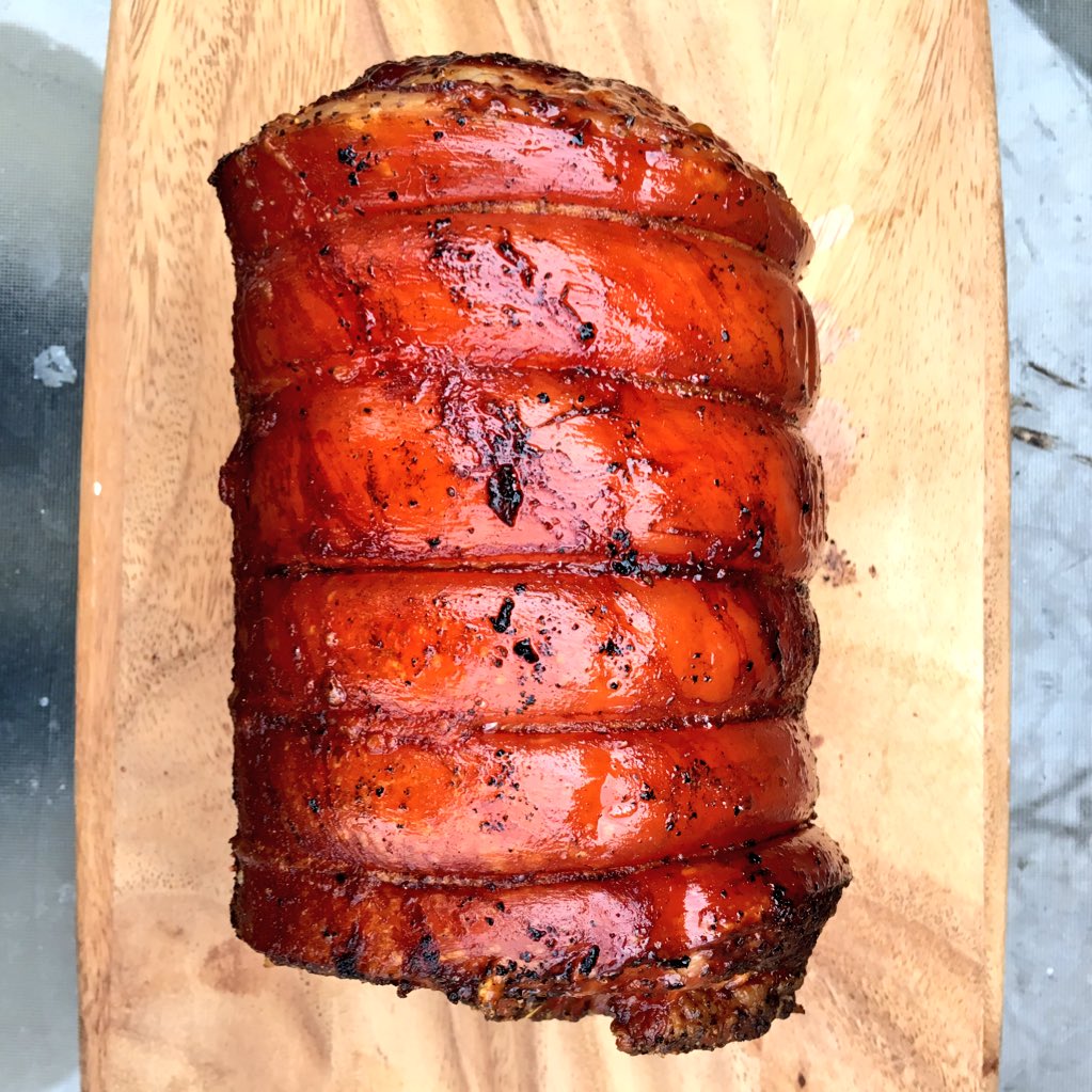 BBQsnob's tweet image. Sometimes an experiment just works out well the first time. Smoked, fried pork belly. #puffybacon