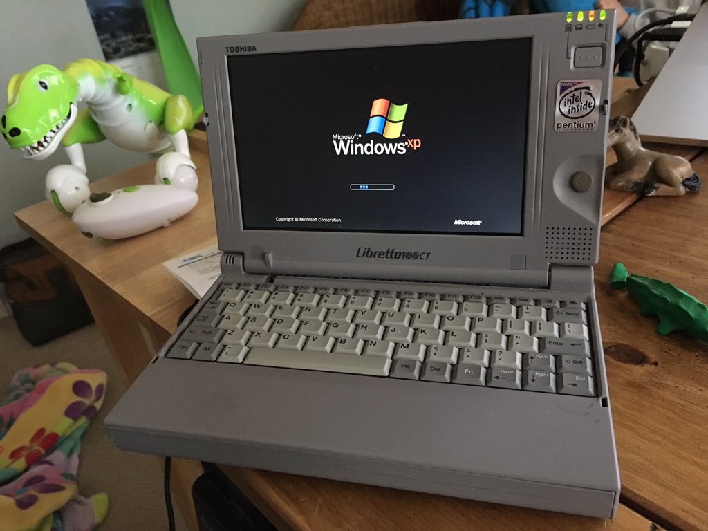 craigcassidy's tweet image. Wow! 20 years later this thing still seems to run fast!