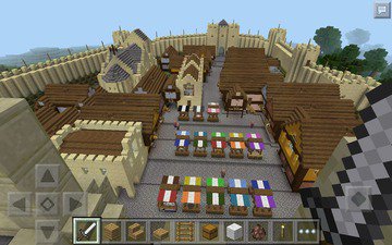 星めぐり World Minecraft マイクラpeのワールド紹介 月の記憶とマイクラpe 配布ワールドデータベースサイト 景観 中世の街 T Co 1tlrwo7f1s マイクラ マインクラフト T Co Slfv9qg4xx