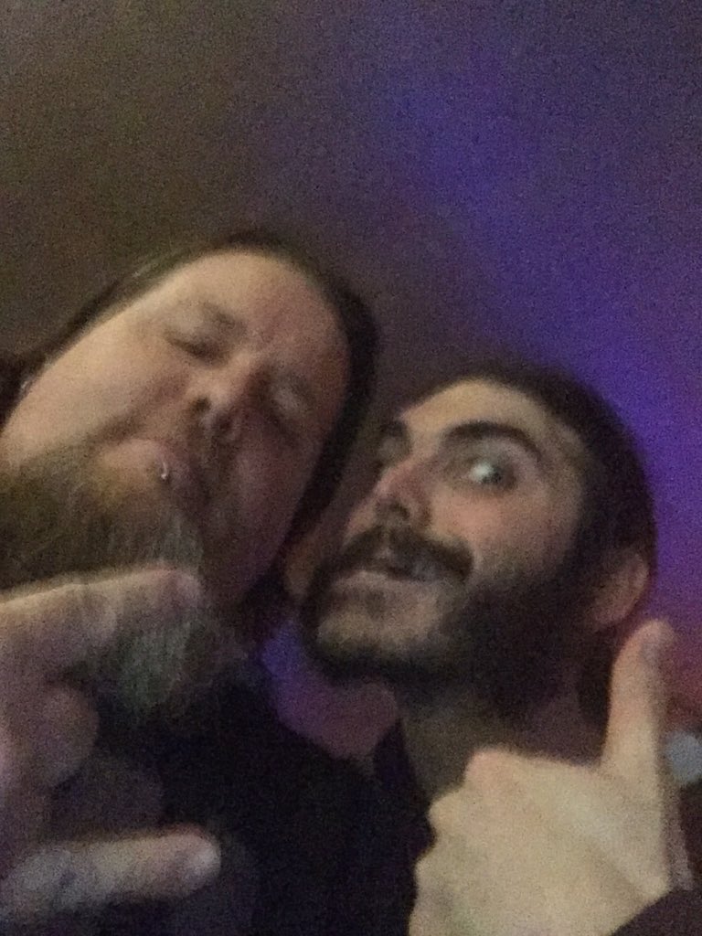 CrookedRookBASS's tweet photo. @Crobotband thanks for ringing in the new year right !!! #blurryphonepics  Crobot and @clutchofficial = gig heaven! https://t.co/03QliNEiCW