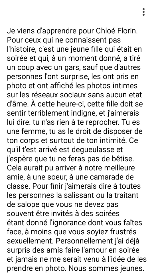 Calavian's tweet photo. Tout mon soutien envers Chloé Florin https://t.co/1SbyDEPeHj