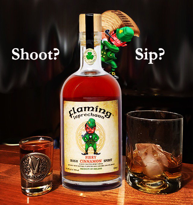 2016! The year to shoot or to sip? Either way you'll be #HavingTheCraic the Irish Way! #Sláinte! #FlamingLeprechaun