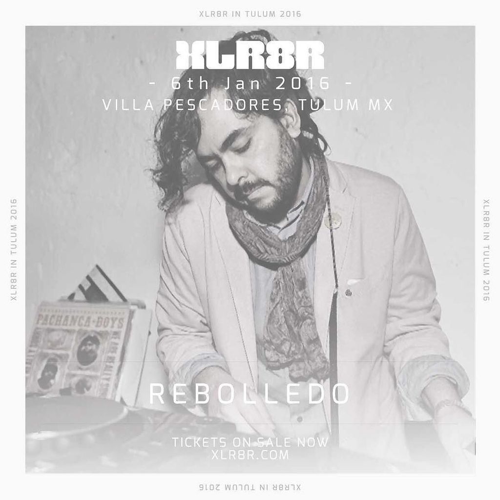 4 More Days ! - @xlr8r_official Festival Tulum w/ The #URArt Experience on January 6, 2016 at @villa.pescadores.tul…