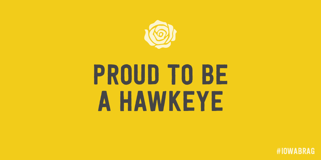 iowabrag's tweet photo. Today and always. 
#IowaBrag #RoseBowl https://t.co/OT7E7l0oaR