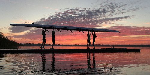 I want to row away.  #row #rowing