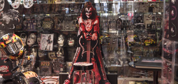 .<a href="/genesimmons/">Gene Simmons</a>' home includes a #KISS memorabilia man cave. Surprised? bit.ly/1I7oLE0