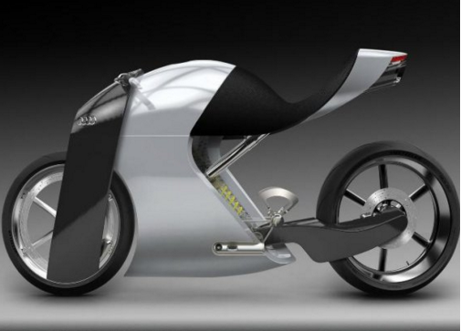 PublimetroChile's tweet photo. Lo que podría ser la primera moto de Audi https://t.co/sIANfG4w50 https://t.co/kqw0jTzmA2