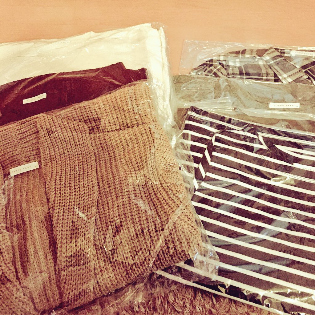 めい 今年はローリーズファームと ダブルクローゼットと セポの福袋買った 自分的に全部当たり すごい 16年幸先いいな T Co Gluijcqrdb Twitter