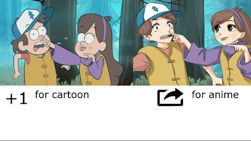 Like for cartoon,RT for anime