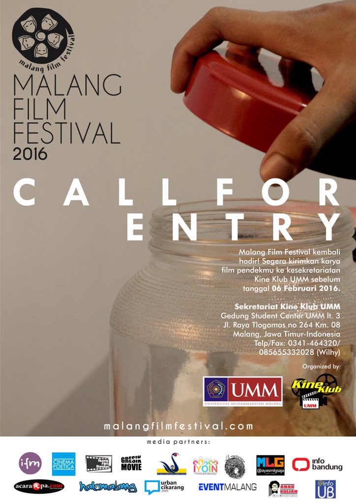 Yg baru siuman dan bingung ngapain, mending bikin film deh terus daftarin di <a href="/MAFI_Fest/">Malang Film Festival</a> 2016 sebelum 6 Februari 2016