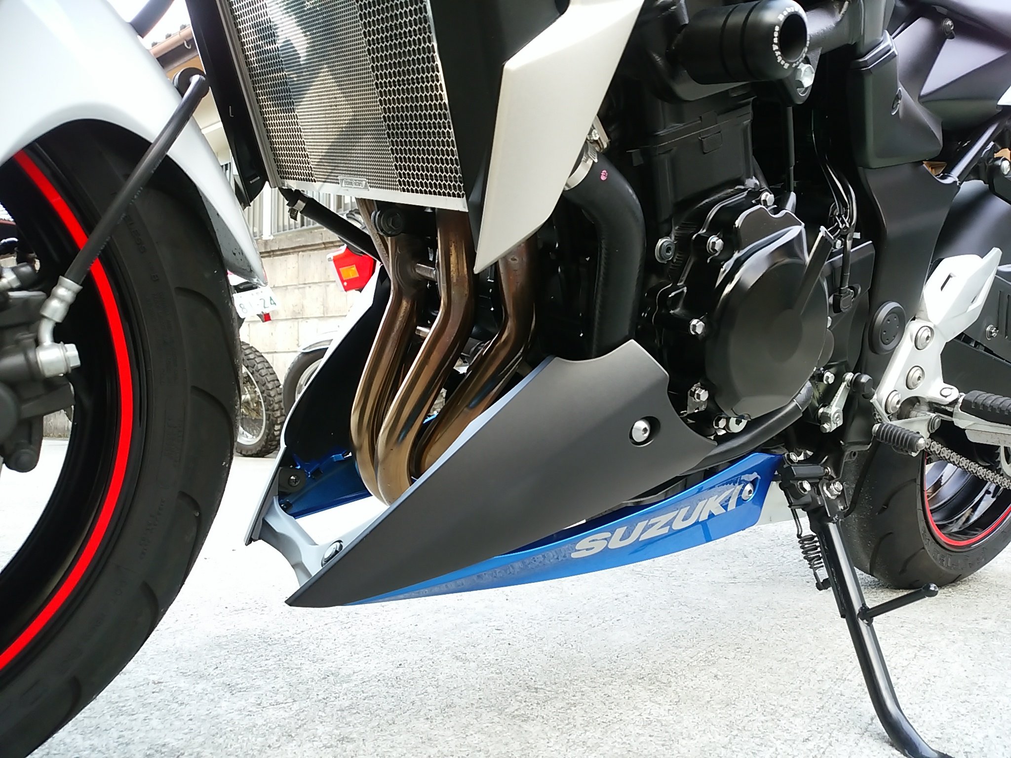 SUZUKI純正　gsxs1000 アンダーカウル モデルチェンジ前アンダーカウル（スズキ GSX-S1000）by HIろっ