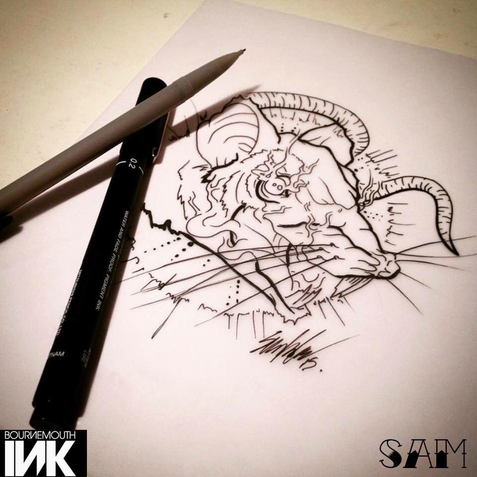 Bmth_Ink's tweet photo. Here's a peek at some designs by @samtaylorartist 😜 he's got some really cool ideas! Get in touch to book ✏️ #Design https://t.co/CEwRRfwGuT