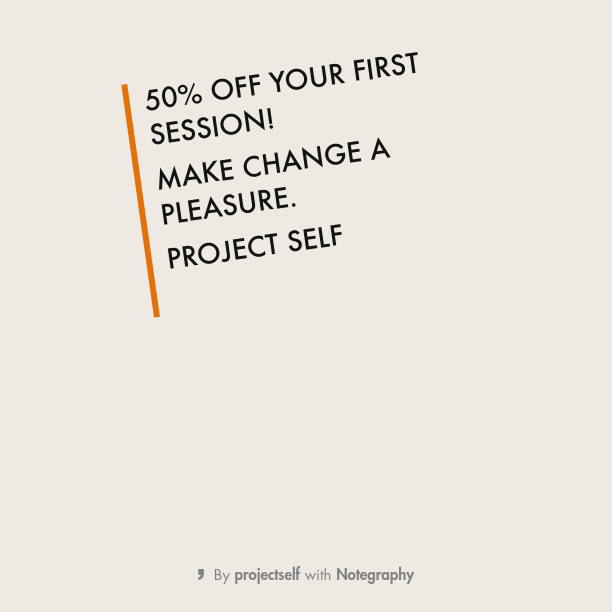 50% off your first… notegraphy.com/projectself/no…