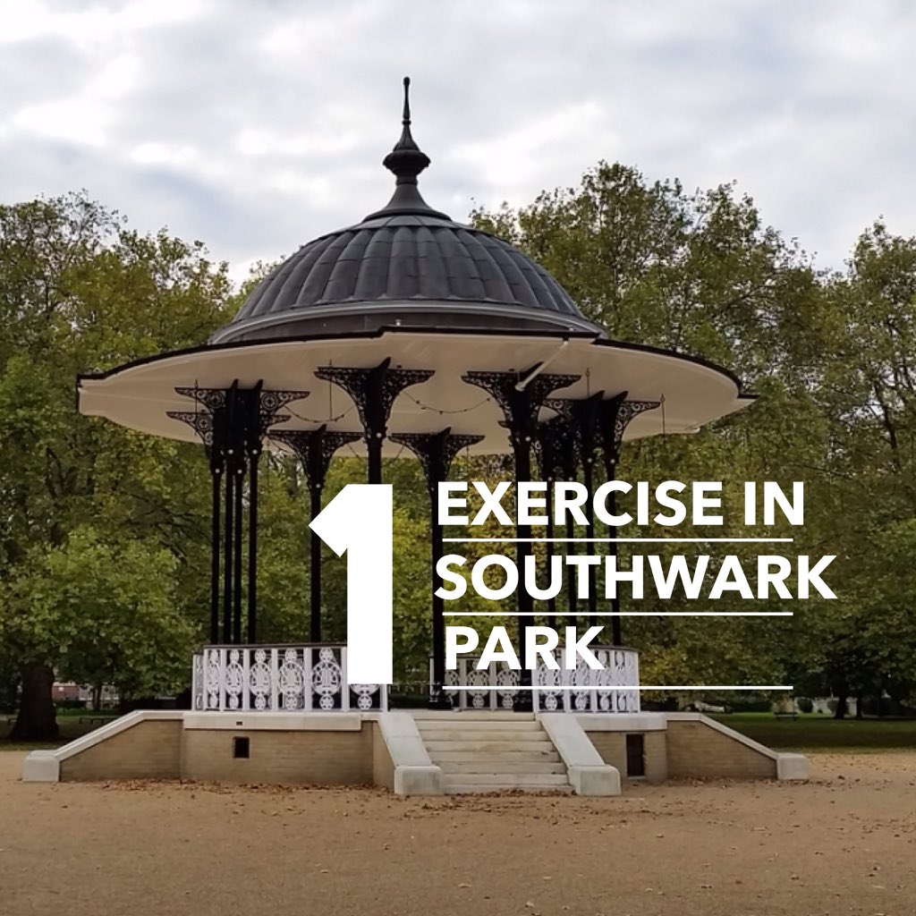 #newyearsresolution
Save money: join '<a href="/southwarkpark/">Southwark parkrun</a> Park Run, #walk or use the free exercise machines in the park