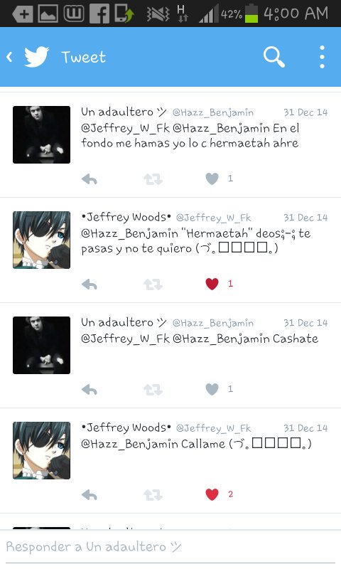 Hazz_Benjamin's tweet photo. @Jeffrey_W_Fk
Ver esto actualmente y recordar nuestras peleas. Hemos cambiado tanto. https://t.co/BMWRpDLyYP