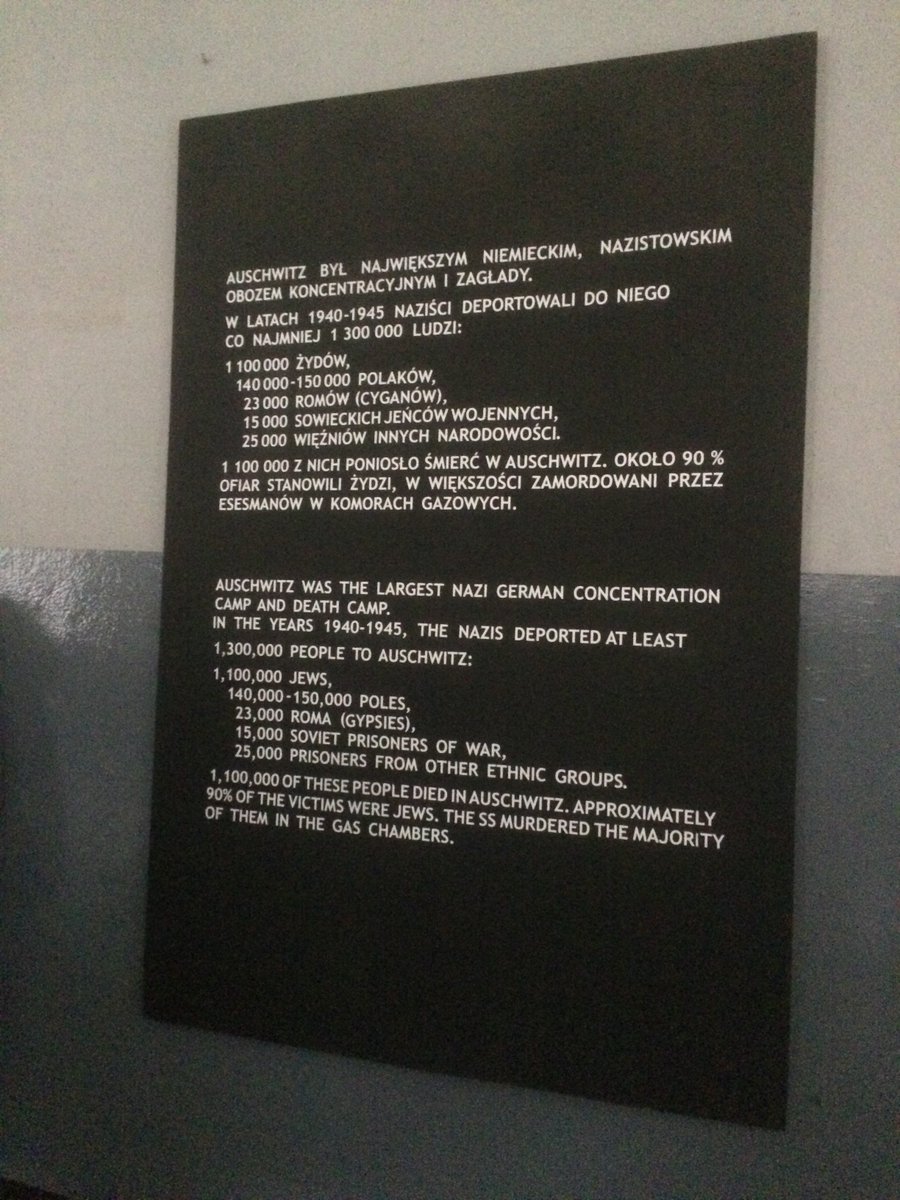 akadej's tweet photo. สรุปนักโทษที่ถูกสังหารในค่าย Auschwitz - Birkenau ทั้งหมด 1,300,000 คน เป็นชาวยิวประมาณ 1,100,000 คนครับ ... https://t.co/pvktftgvZI