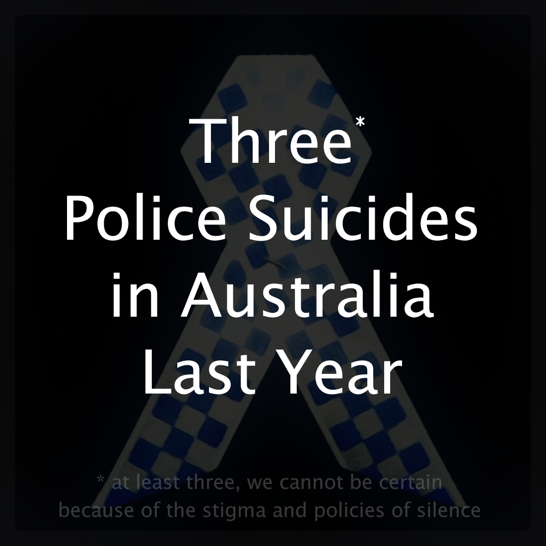 TrueBlueLine's tweet image. Police Suicides in Australia 
#suicide #mentalhealth #stigma #OneWallForAll @PoliceSuicide @AussiePolice @BTSoz