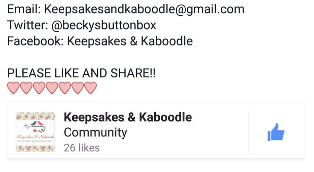 Beckysbuttonbox's tweet image. 