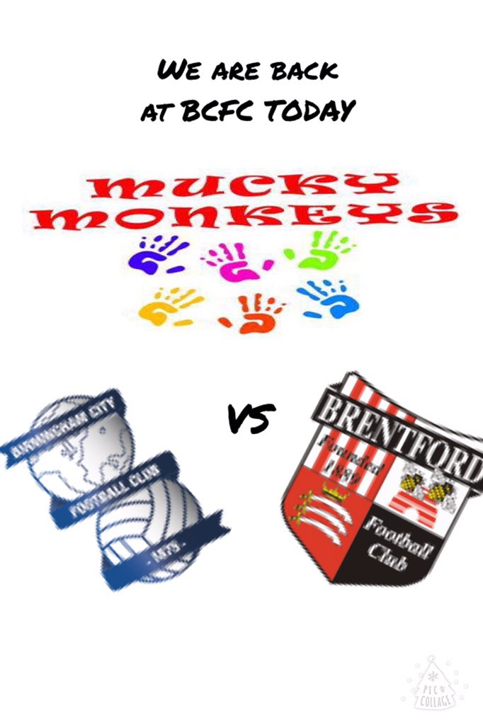 We are back <a href="/BCFC/">Birmingham City FC</a> today vs <a href="/BrentfordFC/">Brentford FC</a> #facepainting at the family stand #football #HappyNewYear