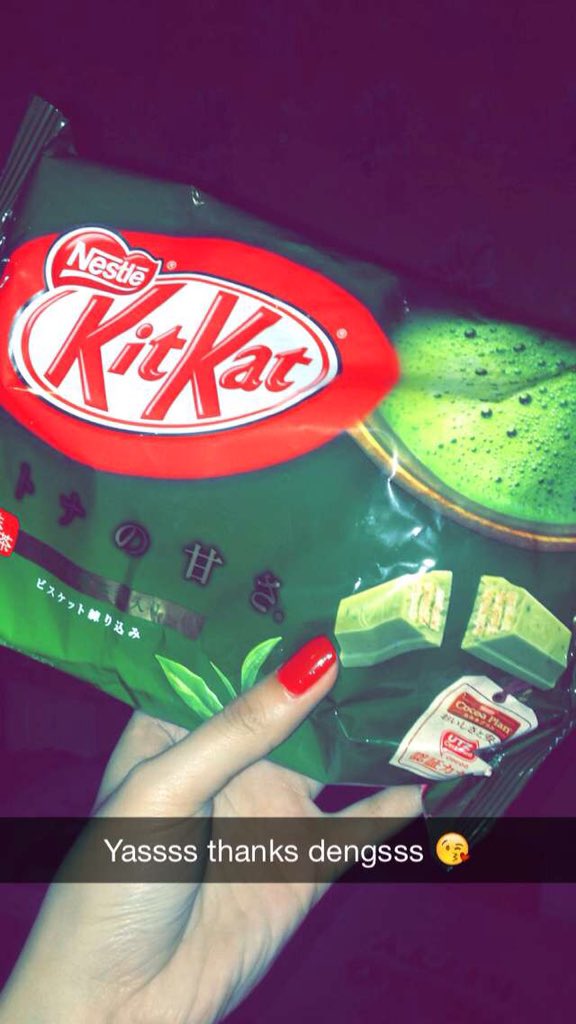 roxasynna's tweet photo. Someone knows me too well 😋 thankyyy @kristinedyanne! #freshfrom🇯🇵 https://t.co/Hq7LZ5xkgw