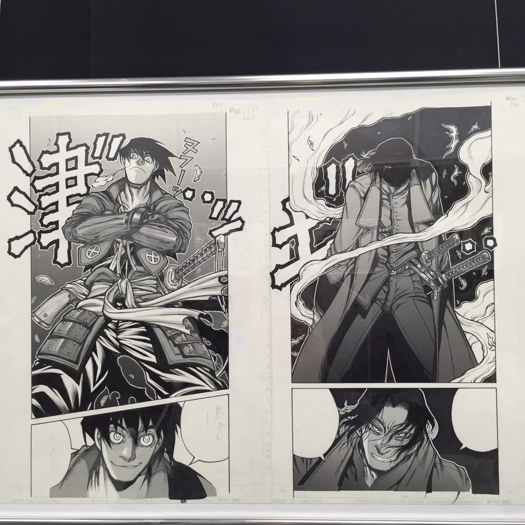 そういえば春に見に行ったドリフターズの原画展最強にパワーをもらった 