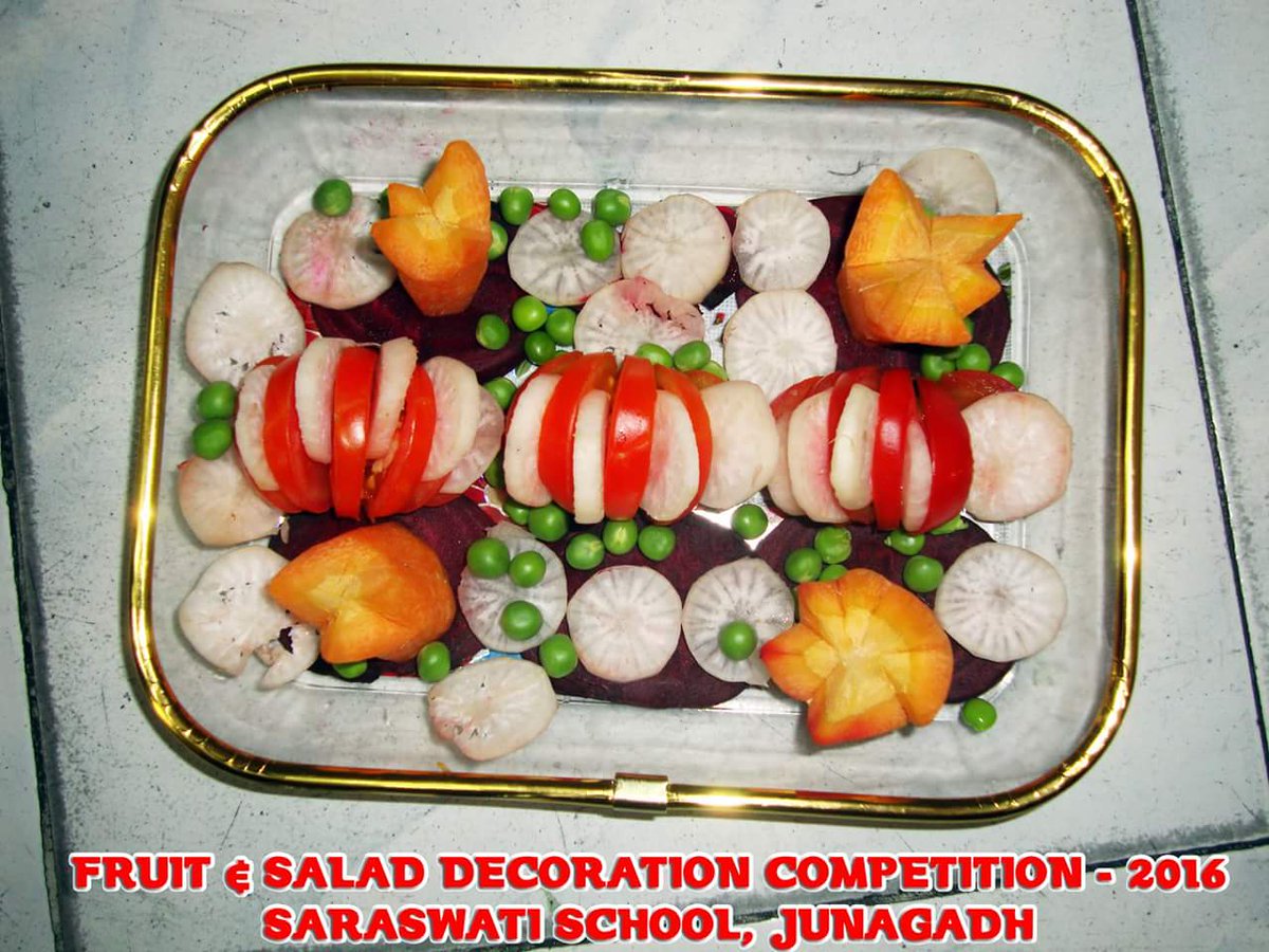 Sagar Khimani On Twitter Glimpse Of Salad Fruit Decoration