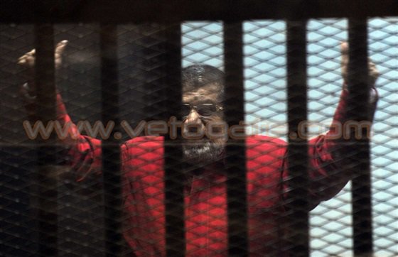 بالصور.. تأجيل محاكمة « الرئيس مرسي» في «التخابر» للغد 