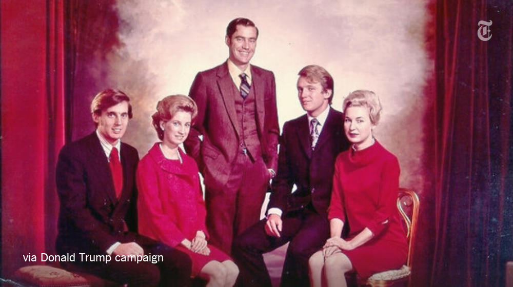nytimes's tweet photo. In the Trump family, Donald was the favorite son. Freddy was the disappointment. https://t.co/0TtfFagQlH https://t.co/0HvT9V4K4k
