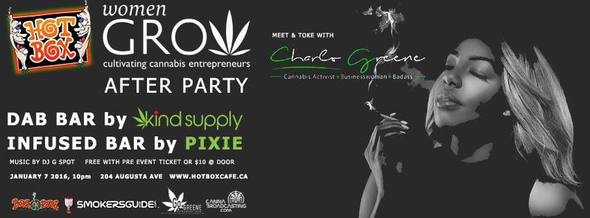This Thursday night at <a href="/hotboxcafe/">Hotbox Lounge + Shop</a> <a href="/womengrow/">Women Grow</a> after party with 
@IamCharloGreene It's gonna be 🔥🔥🔥 10pm