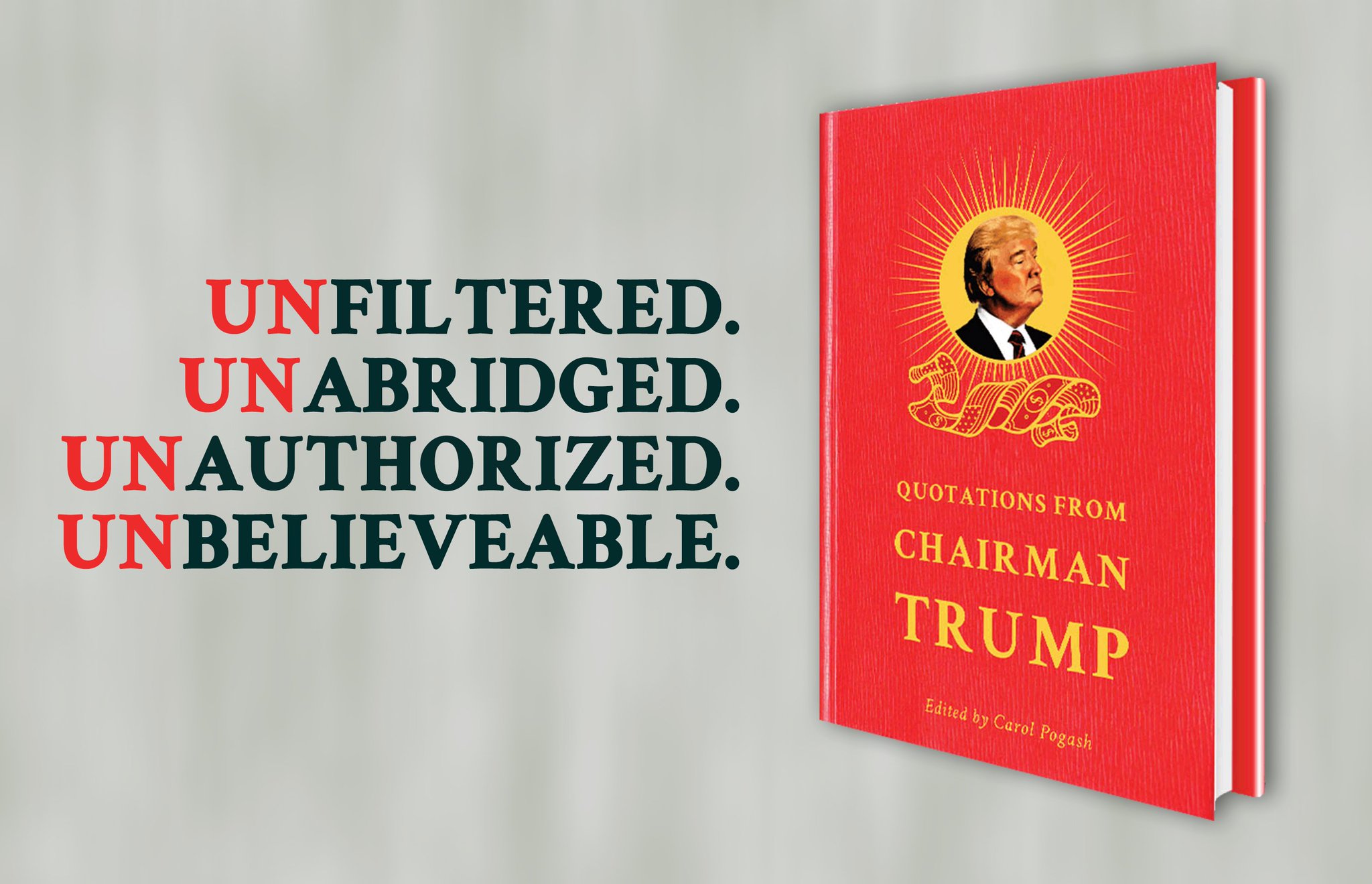 【中古】 Quotations from Chairman Trump/ROSETTABOOKS LLC/Carol Pogash RosettaBooks on X: 