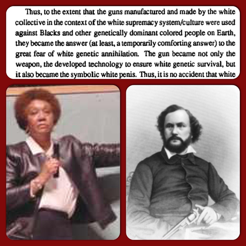 Fresh_Flames1's tweet image. #OGWisdom From The #ISISPapers📖 #DrCressWelsing ✍🏽Explained Why Samuel Colt😈&amp;amp;Friends Made The Hand Gun 🔫