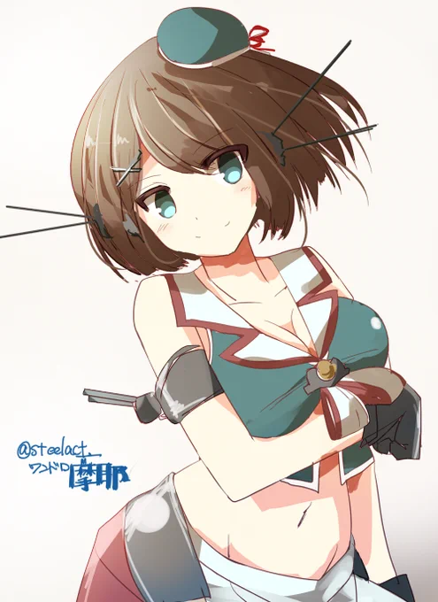 久々のワンドロ。対空番長ー#艦これ版深夜の真剣お絵描き60分一本勝負#艦これ版真剣お絵描き60分一本勝負_20160102 
