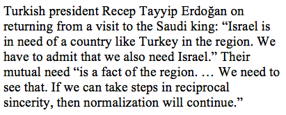 DanielPipes's tweet photo. Facing #Putin's wrath, #Erdoğan makes more nicey-nice with #Israel: https://t.co/eOTKEUGgdH Give me a break, Tayyip. https://t.co/iM3sZIzH6I